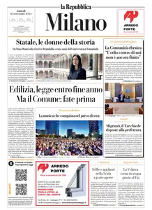 la Repubblica Milano - 16 Settembre 2024