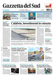 Gazzetta del Sud Cosenza - 5 Dicembre 2024