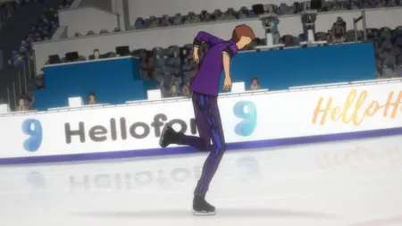 Yuri!!! on Ice (2016 S01E09 Yuri vs Yuri! The Horror!! Rostelecom Cup Free Skate Smoke