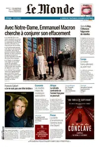 Le Monde du Dimanche 1er et Lundi 2 Décembre 2024