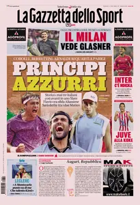 La Gazzetta dello Sport - 2 Giugno 2026