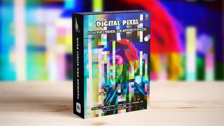 Digital Pixel Noise Glitch Error Effect DaVinci Resolve 56640430