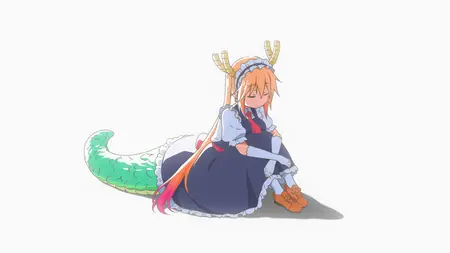 Kobayashi-san Chi no Maid Dragon - 08 (BD 1920x1080 x 264 FLACx3 mkv" yEnc