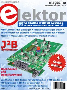 Elektor Elektronikmagazin Deutsche Ausgabe Januar Februar 2015