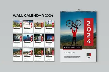 Wall Calendar 2024 3RJZ6VG