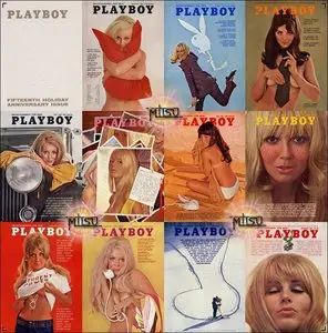 Playboy USA - Full Year 1969 Issues Collection