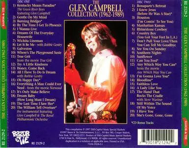 Glen Campbell - The Glen Campbell Collection 1962-1989 (1997) {2CD Set Razor & Tie RE 2129-2}