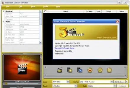 3herosoft Video Converter 3.2.2.0612