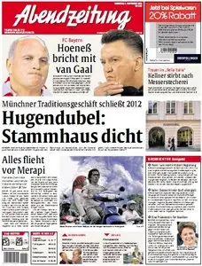 Abendzeitung München vom 2. November 2010