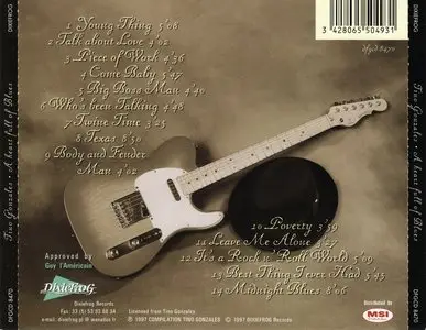 Tino Gonzales - A Heart Full Of Blues (1997)