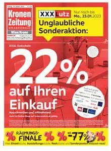 Kronen Zeitung - 20 Januar 2023