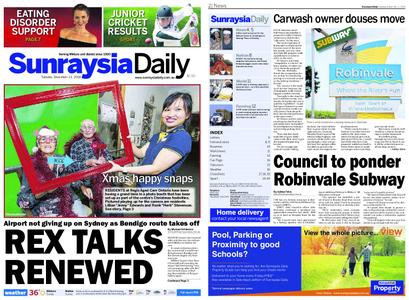 Sunraysia Daily – December 11, 2018