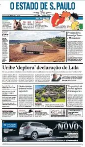 Jornal O Estado de SP em PDF, Sexta, 30 de Julho de 2010