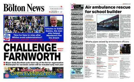 The Bolton News – September 13, 2018
