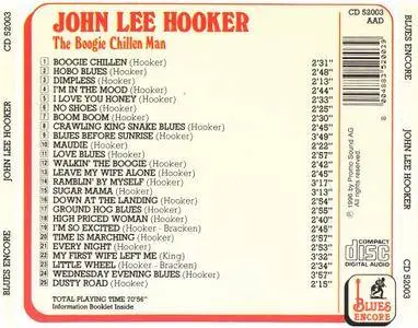 John Lee Hooker - The Boogie Chillen Man (1996)