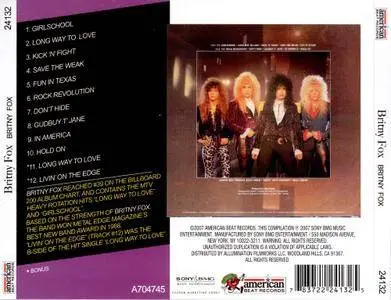 Britny Fox - Britny Fox (1988) {2007, Expanded Reissue}