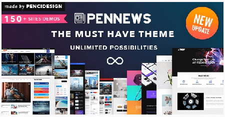 Themeforest - PenNews v6.6.5 - News  Magazine  Business  Portfolio NULLED
