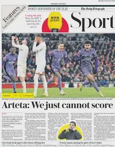 The Daily Telegraph Sport - 8 January 2024