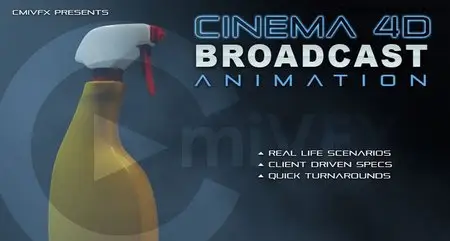 Cinema 4D Broadcast Commercial Animation