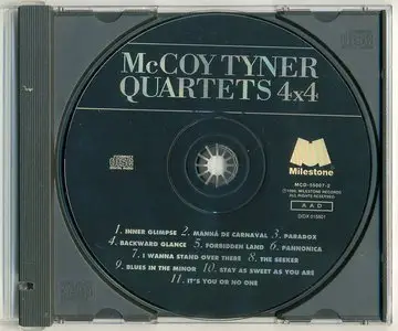 McCoy Tyner Quartets - 4x4 (1980) [Remastered 1993]