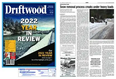 Gulf Islands Driftwood – December 28, 2022