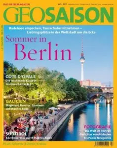 GEO Saison Magazin Juli No 07 2011 Berlin