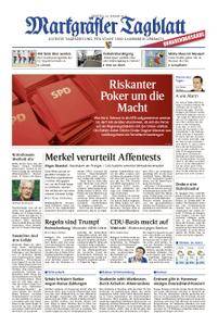 Markgräfler Tagblatt - 30. Januar 2018
