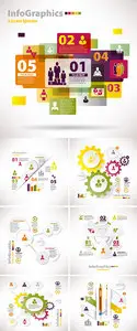 STOCK: Modern Infographic Template For Busines