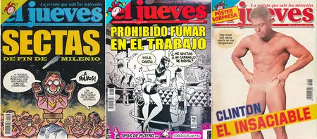 El Jueves #861, #1037, #1062, #1068, #1080-1081, #1288, #1482, #1992