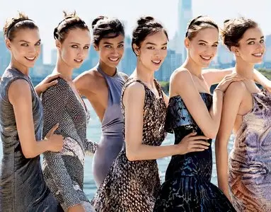 The Instagirls by Mario Testino for Vogue US September 2014
