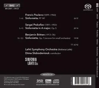 Dima Slobodeniouk, Lahti Symphony Orchestra - Poulenc, Prokofiev, Britten: Sinfoniettas (2022)