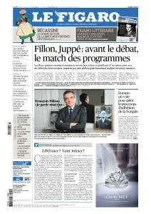 Le Figaro du Jeudi 24 Novembre 2016
