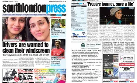 South London Press – January 07, 2020