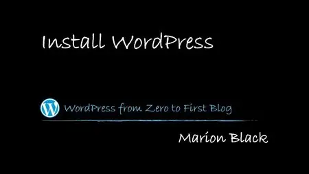 WordPress - From Zero to First Blog