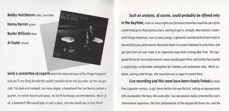 Bobby Hutcherson - In The Vanguard (1986) {1999 Reissue - 32 Jazz - 32170}