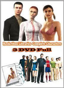 Rocketbox Libraries: Complete Characters 3 DVD (Reupload)
