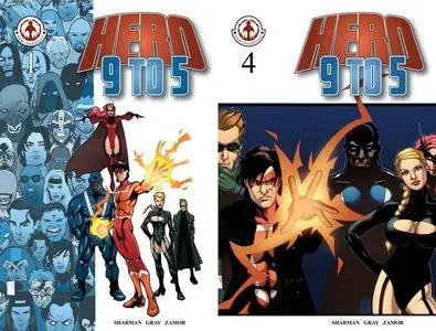 Hero - 9 to 5 #1-4 (2010) Complete