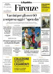 la Repubblica Firenze - 23 Maggio 2021