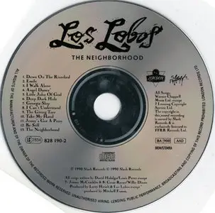 Los Lobos - The Neighborhood (Slash Records 828 190-2) (EU 1990)