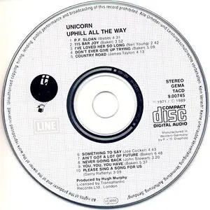 Unicorn - Uphill All The Way (1971) [Reissue 1989]