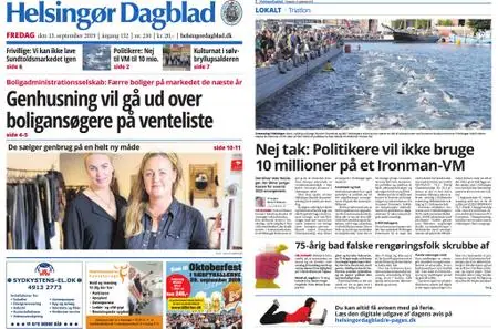 Helsingør Dagblad – 13. september 2019
