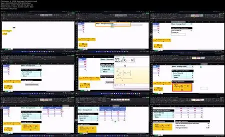 Statistics & Excel #2-Standard Deviation & Variance-Spread