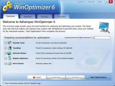 Ashampoo WinOptimizer 6.01