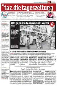Tageszeitung TAZ vom 30 Juni 2012