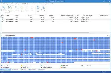 O&O Defrag Professional 21.2 Build 2011 Portable