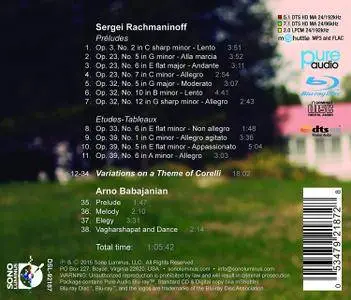 Raffi Besalyan - The Return: Rachmaninov, Babajanian (2015) [Official Digital Download 24/96]