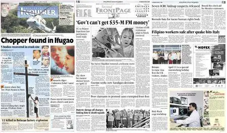 Philippine Daily Inquirer – April 09, 2009