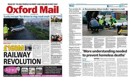 Oxford Mail – November 25, 2020