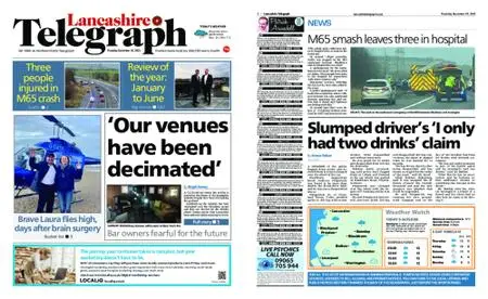 Lancashire Telegraph (Burnley, Pendle, Rossendale) – December 30, 2021