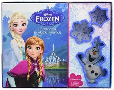 Frozen Cookbook & Cookie Cutters Kit